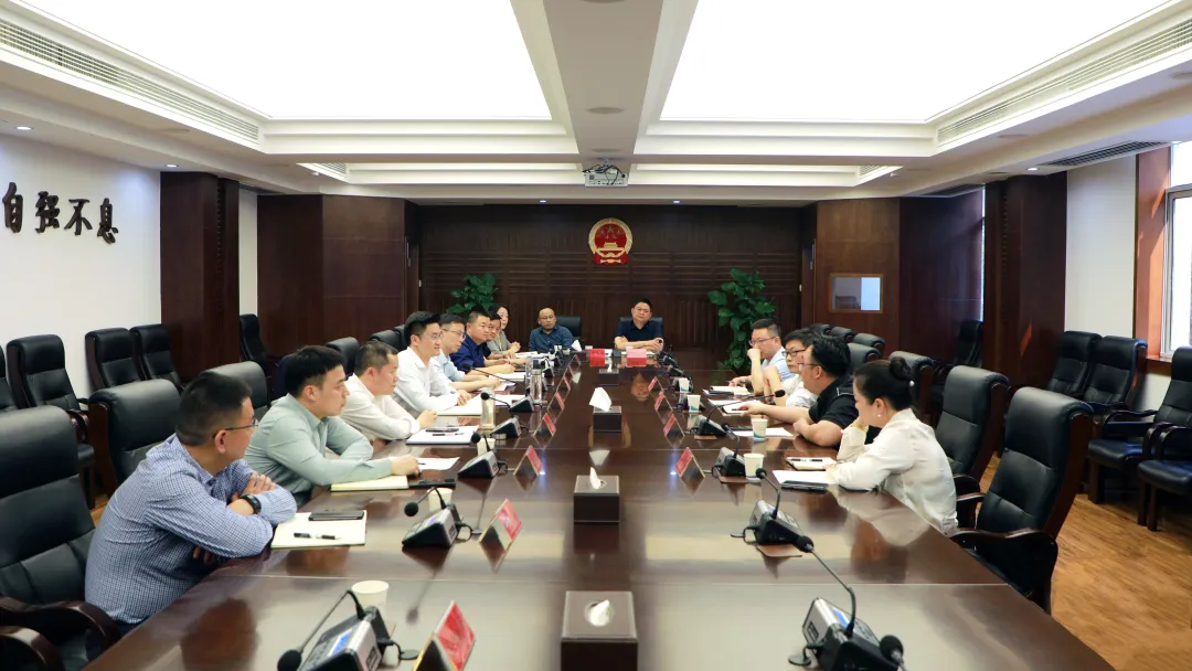 中国联通中南研究院考察组来武陵区考察洽谈
