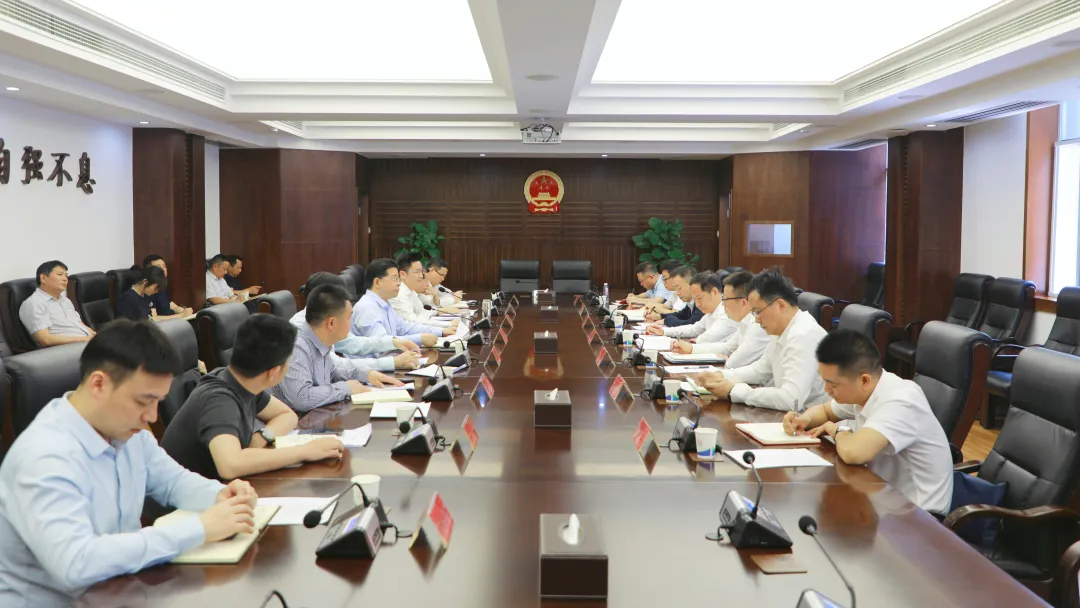 湖南联通来武陵区考察座谈