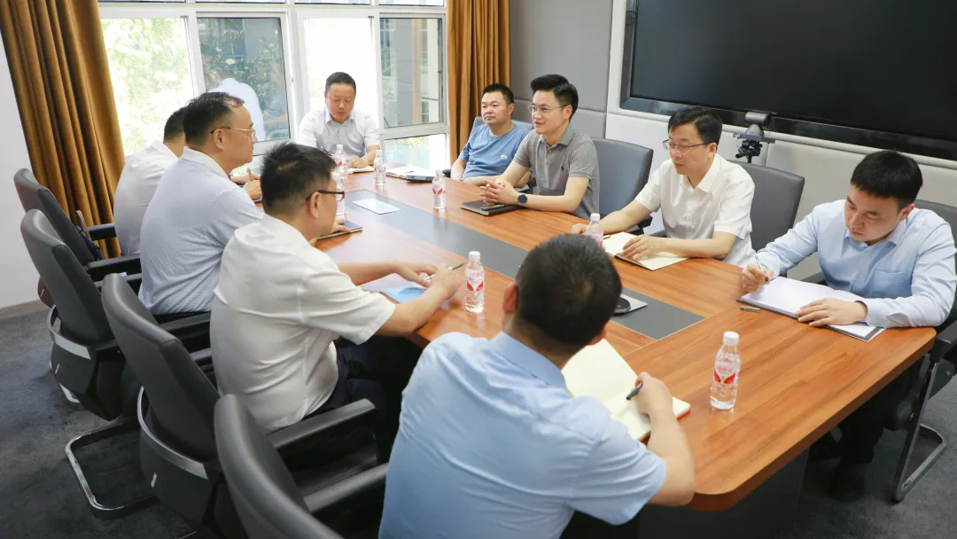 湖南联通来武陵区考察座谈