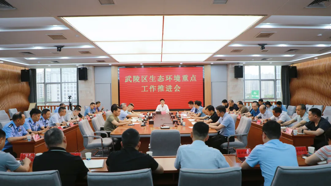 武陵区召开生态环境重点工作推进会