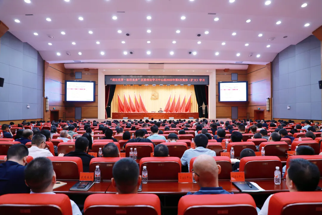 武陵区委理论学习中心组举行2025年第5次集体（扩大）学习