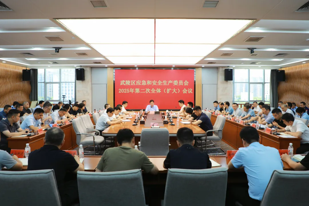 武陵区应急和安全生产委员会2025年第二次全体（扩大）会议召开