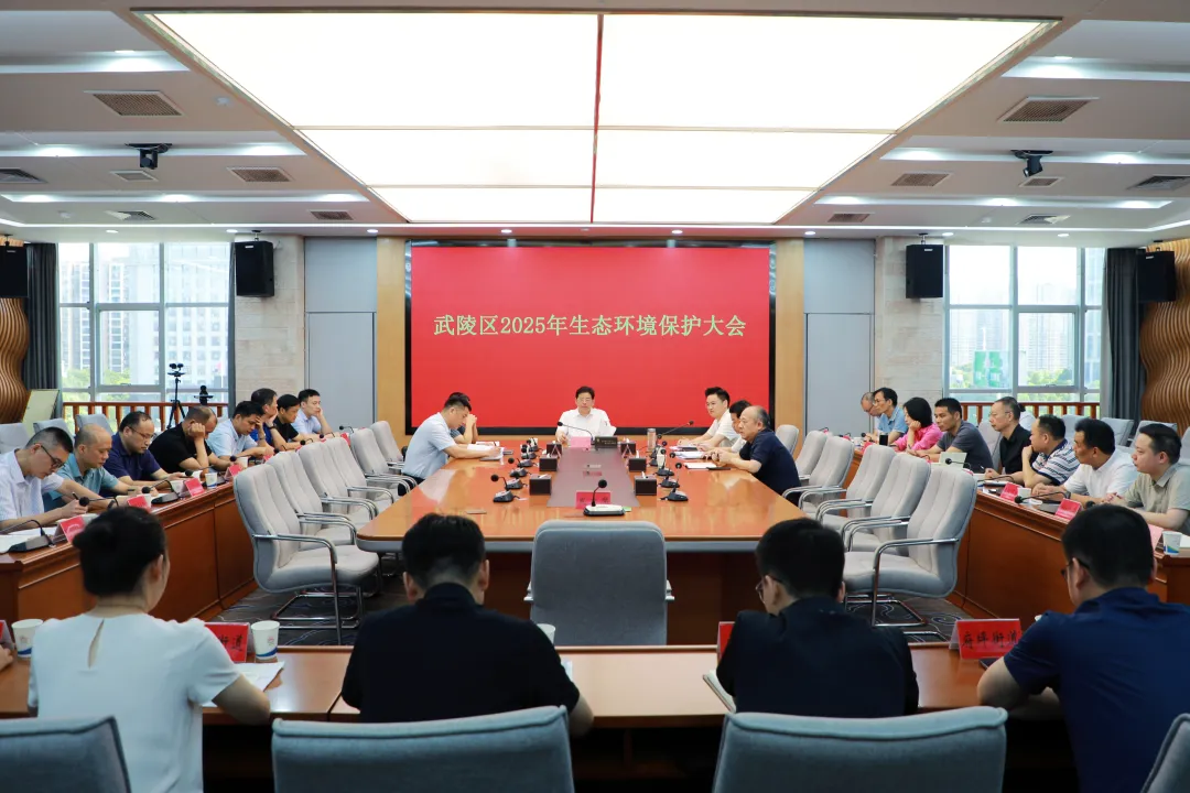 武陵区召开2025年生态环境保护大会
