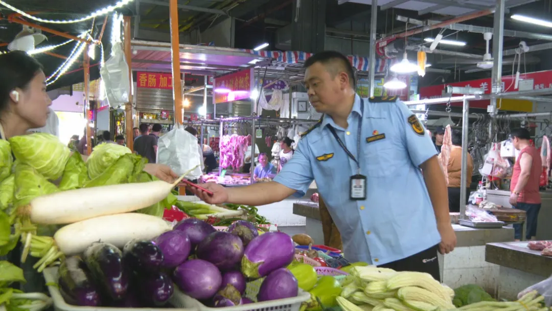 武陵区市场监管局开展食用农产品专项抽检行动