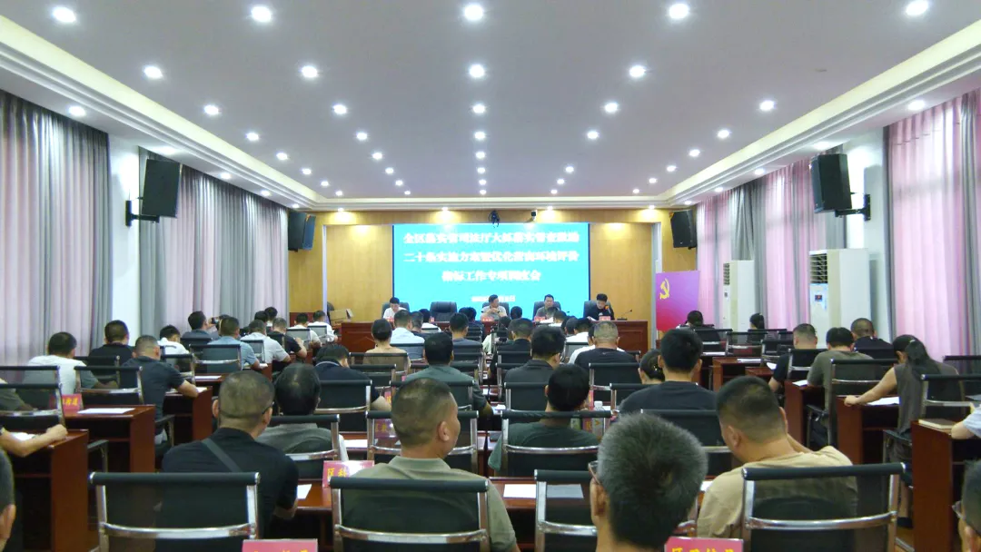 武陵区调度大抓落实督查激励二十条实施方案暨优化营商环境评价指标工作
