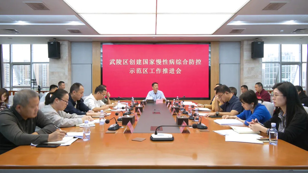 武陵区召开创建国家慢性病综合防控示范区工作推进会