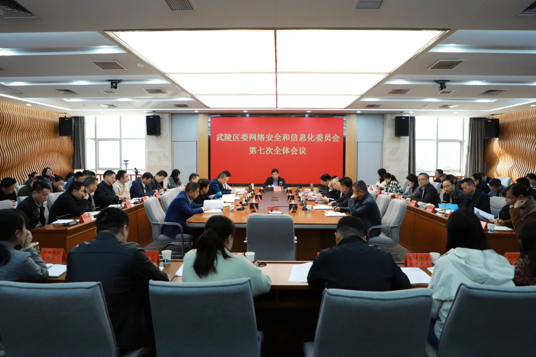 武陵区委网络安全和信息化委员会第七次全体会议召开