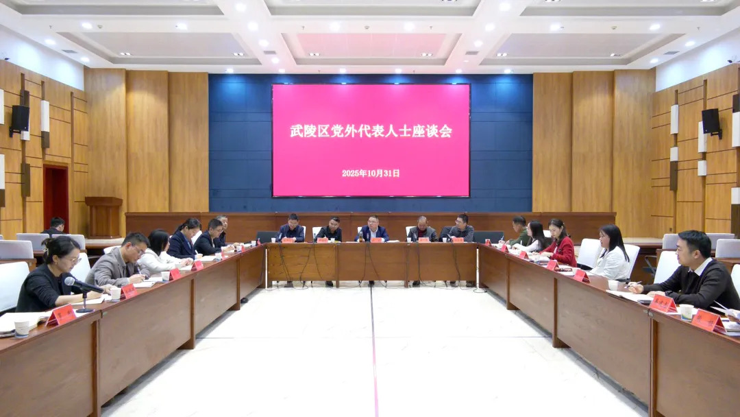 武陵区召开党外代表人士座谈会