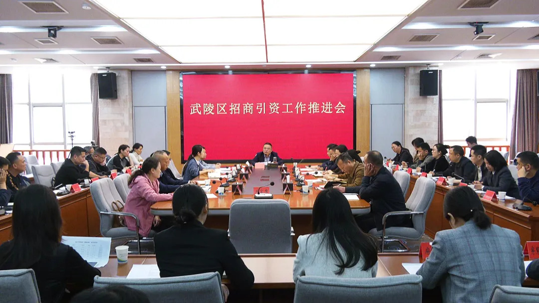 武陵区召开招商引资工作推进会
