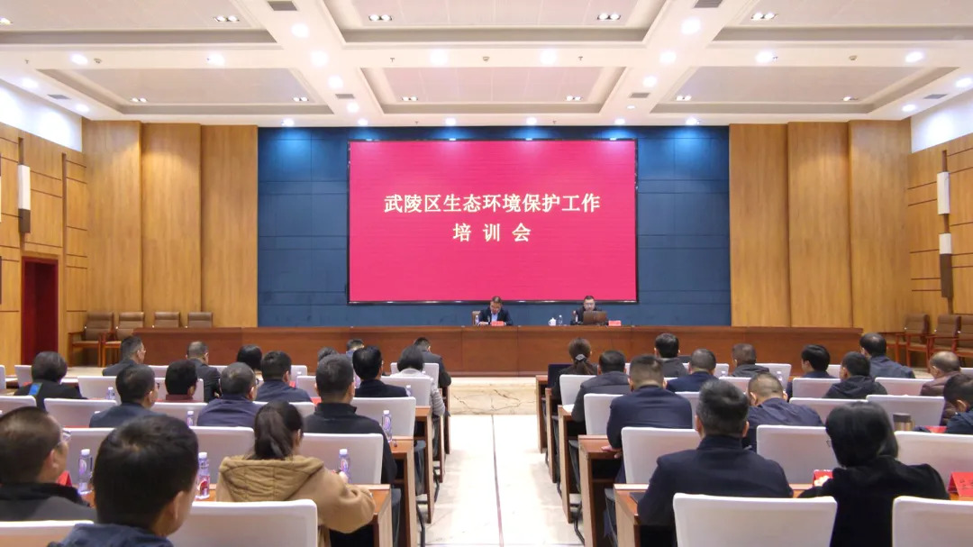 武陵区召开生态环境保护工作培训会
