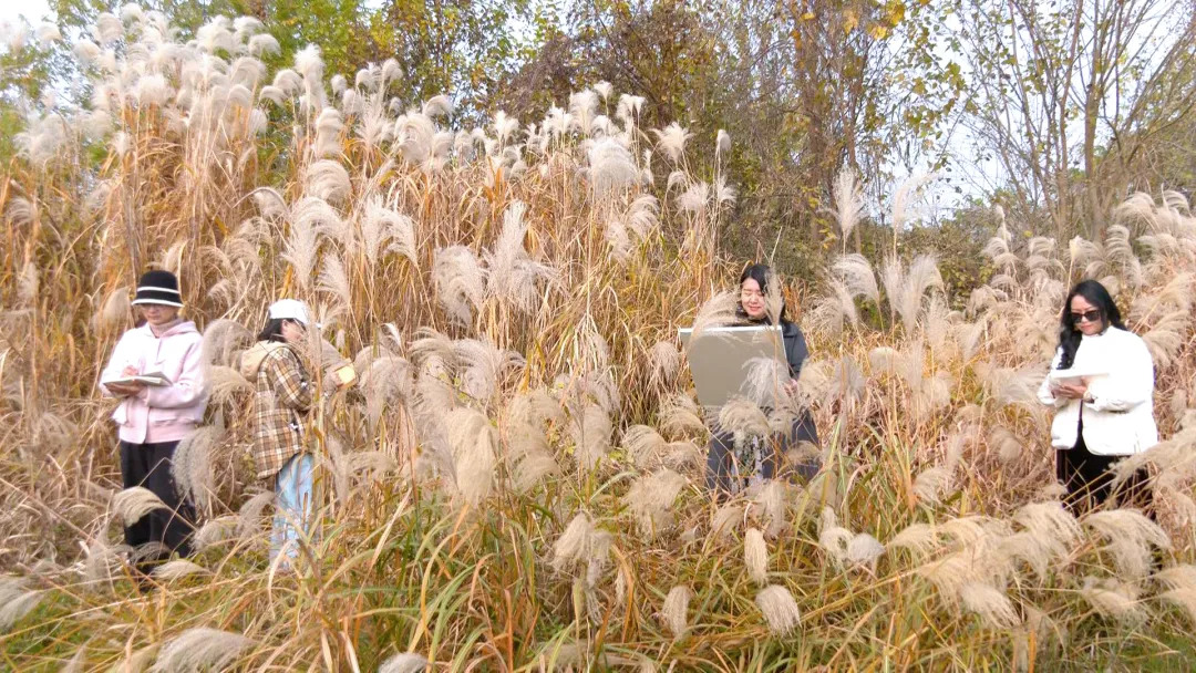 丹洲乡将迎艺术对话 写生创作点亮美丽乡村