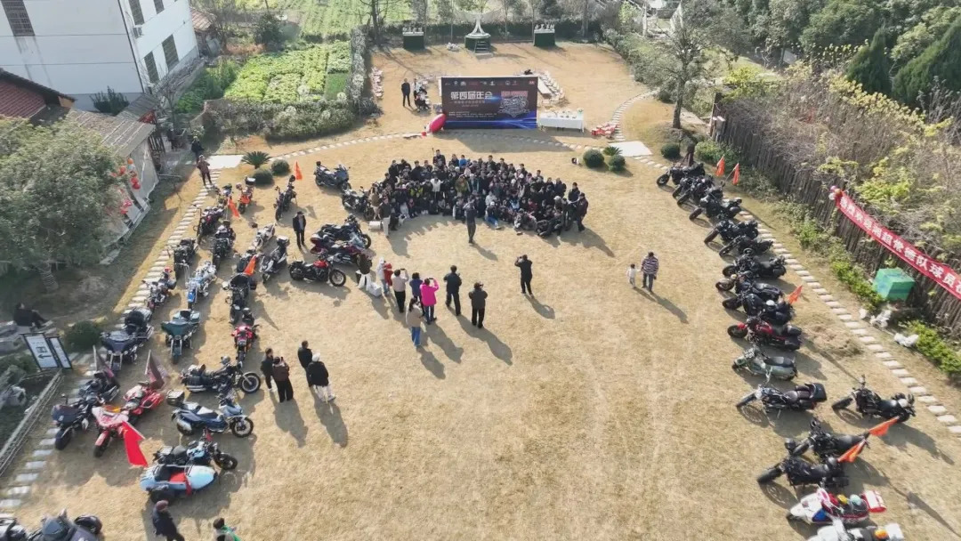 机车巡游点亮丹洲 文旅融合再添“骑”趣