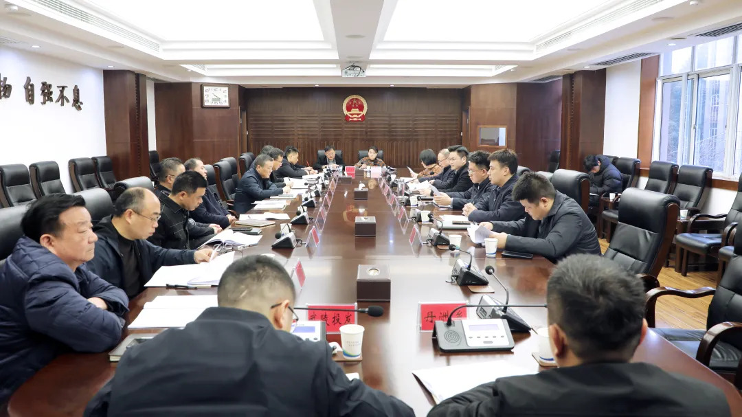 寻健主持召开区长专题会议