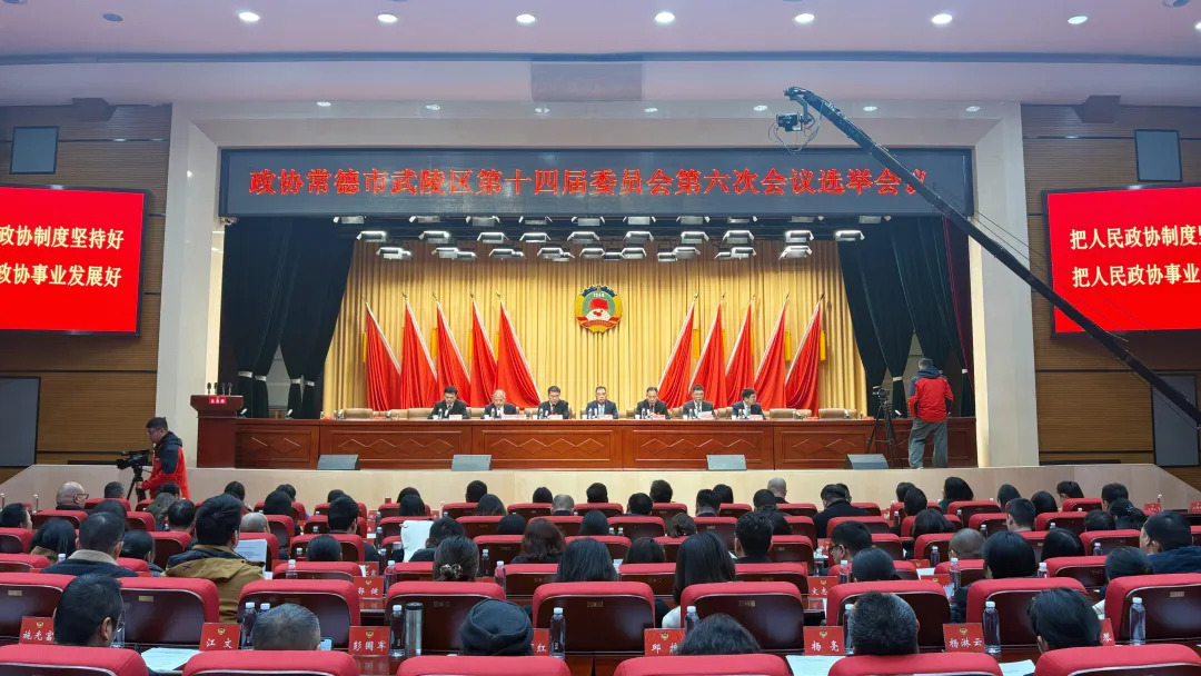 政协常德市武陵区第十四届委员会第六次会议举行选举会议