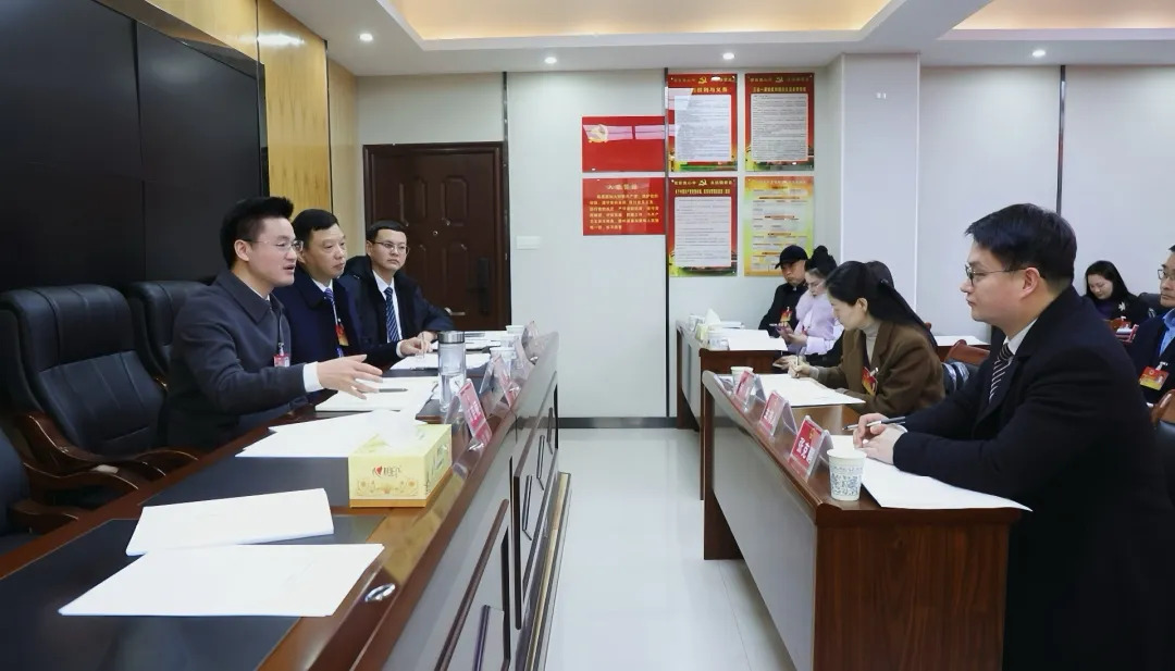 武陵区十八届人大六次会议各代表团审议各项工作报告