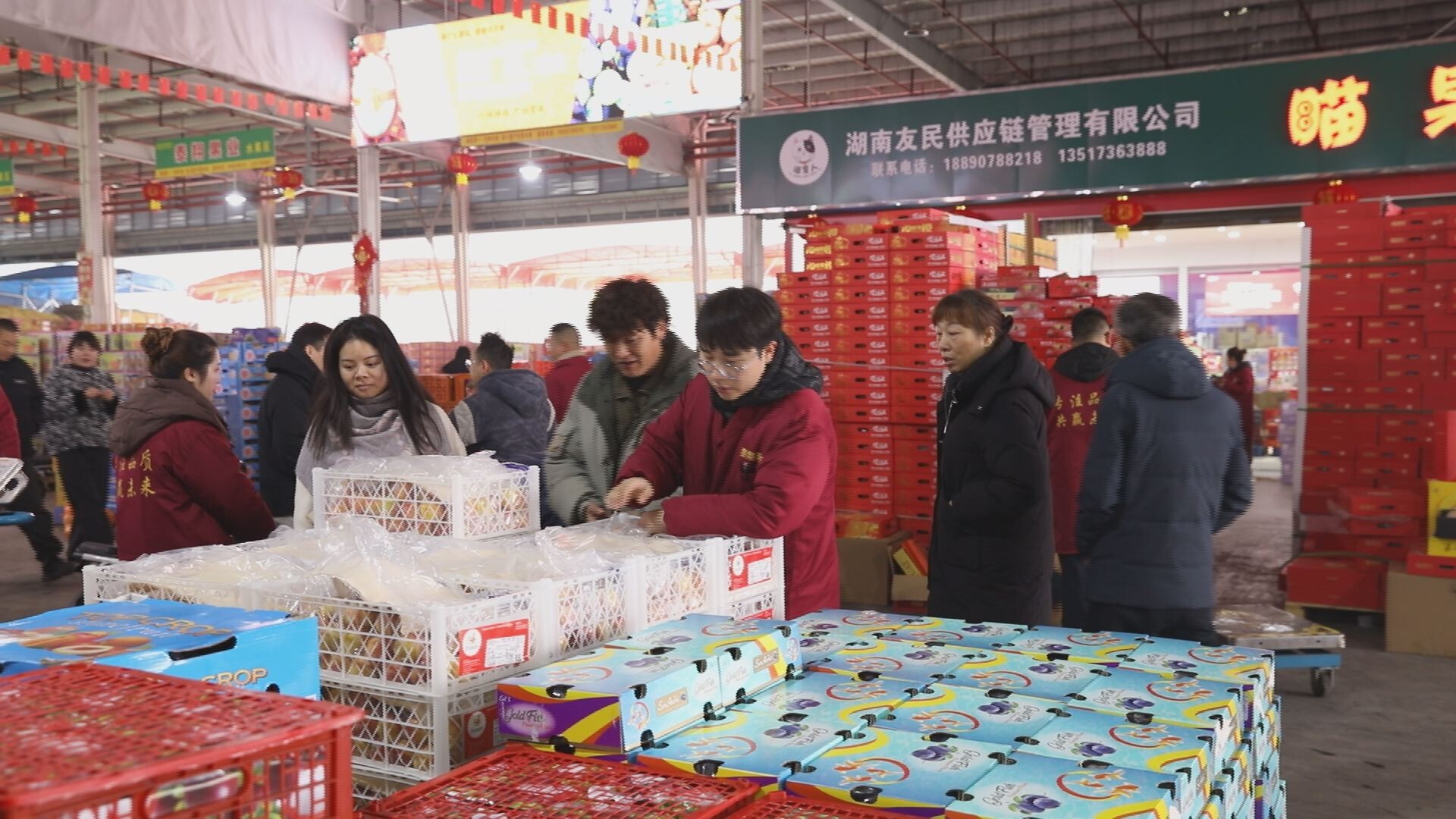 武陵区：货丰价稳迎新春 暖心保供惠民生