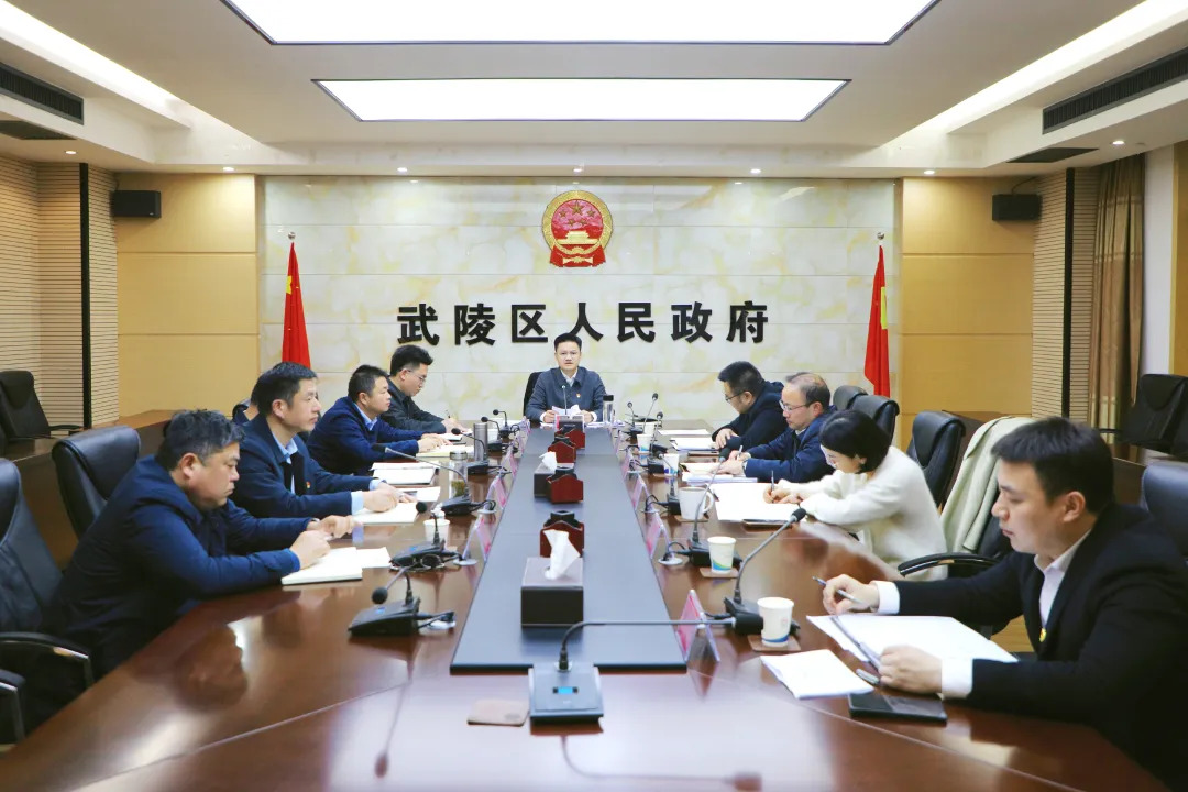 武陵区政府党组召开2025年度民主生活会