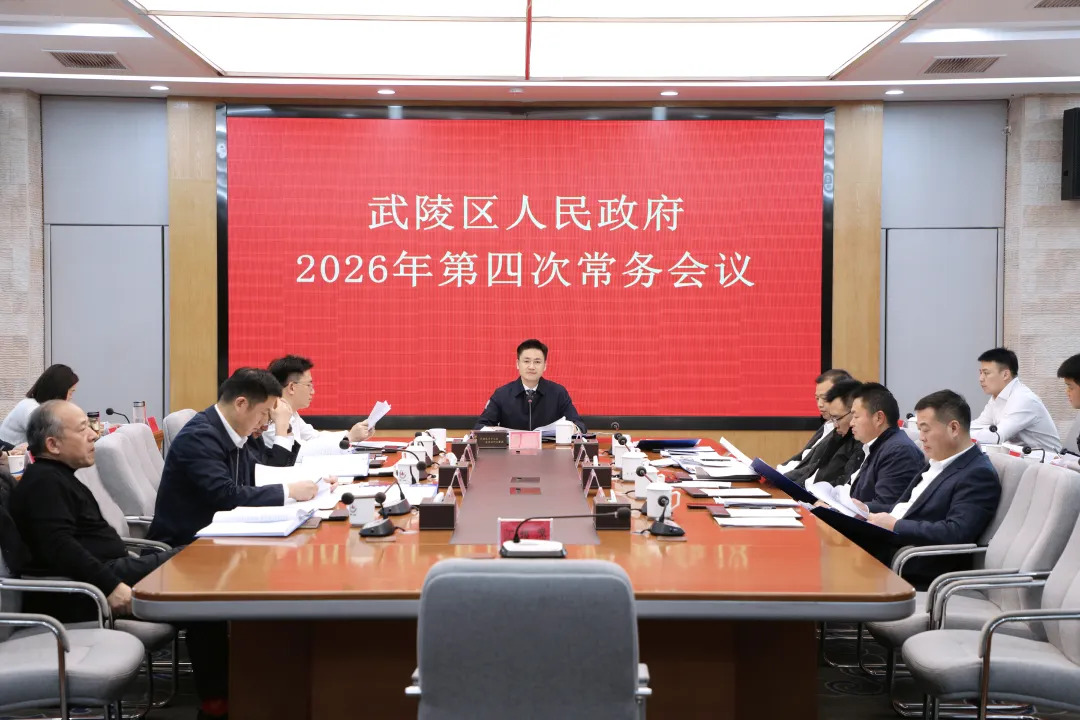 （树立和践行正确政绩观）武陵区政府常务会议传达学习上级有关精神