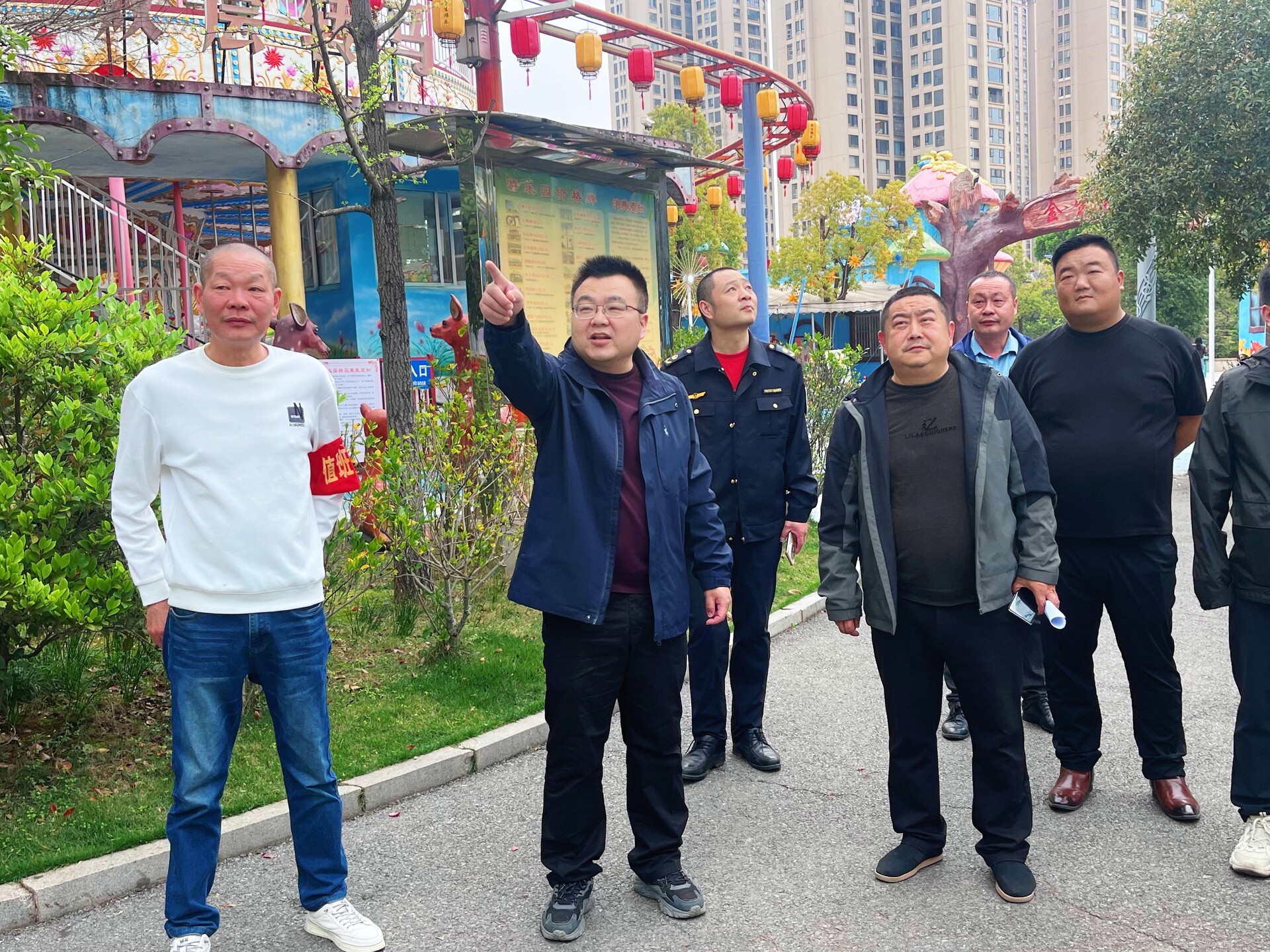 武陵区领导督导安全生产工作