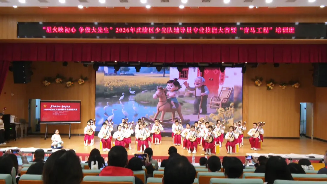 2026年武陵区少先队辅导员专业技能大赛闭幕式暨颁奖仪式举行