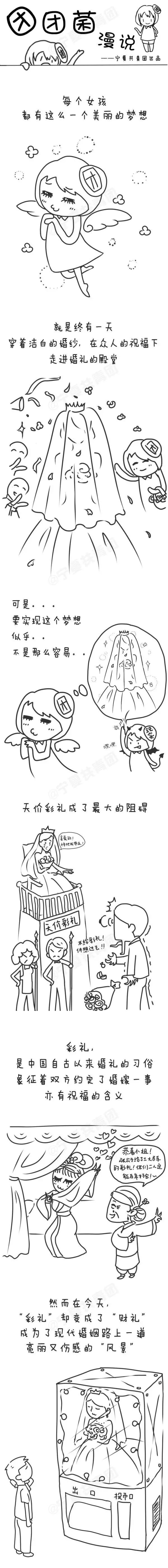 【移风易俗漫画】对天价彩礼说：No!