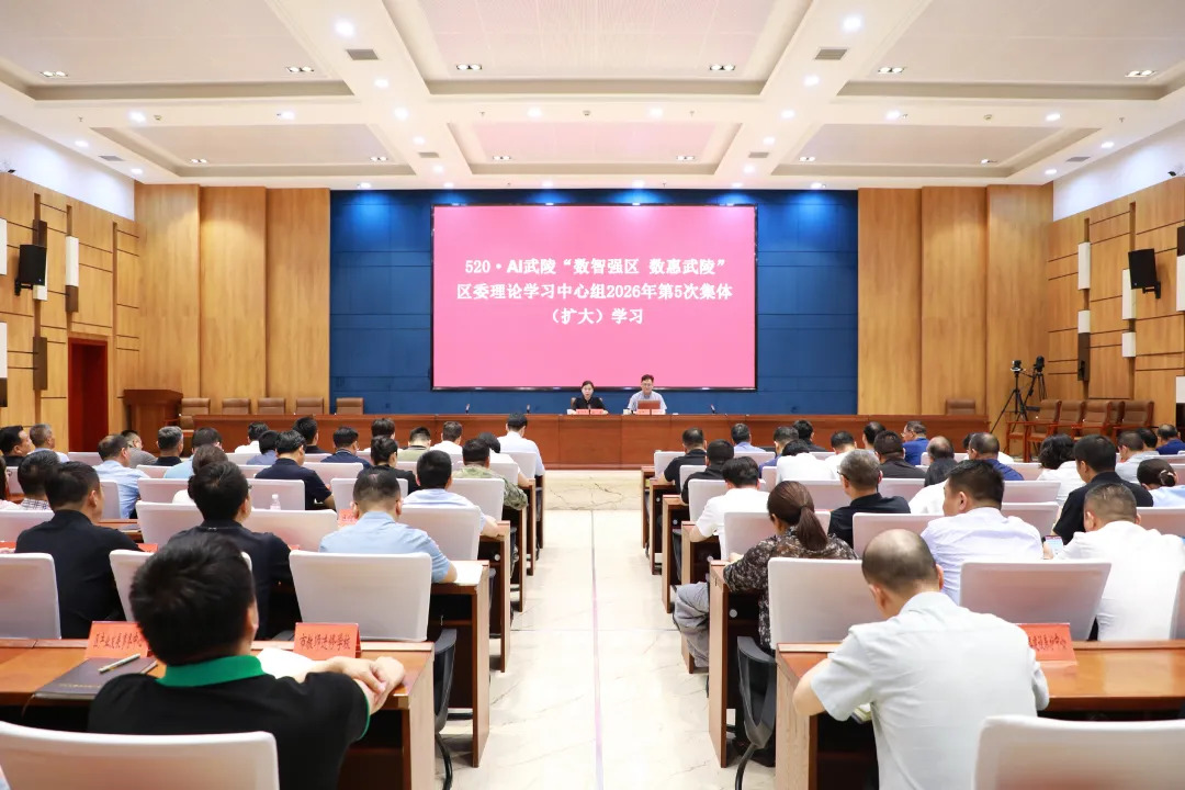（树立和践行正确政绩观）宋磊主持区委理论学习中心组2026年第5次集体（扩大）学习