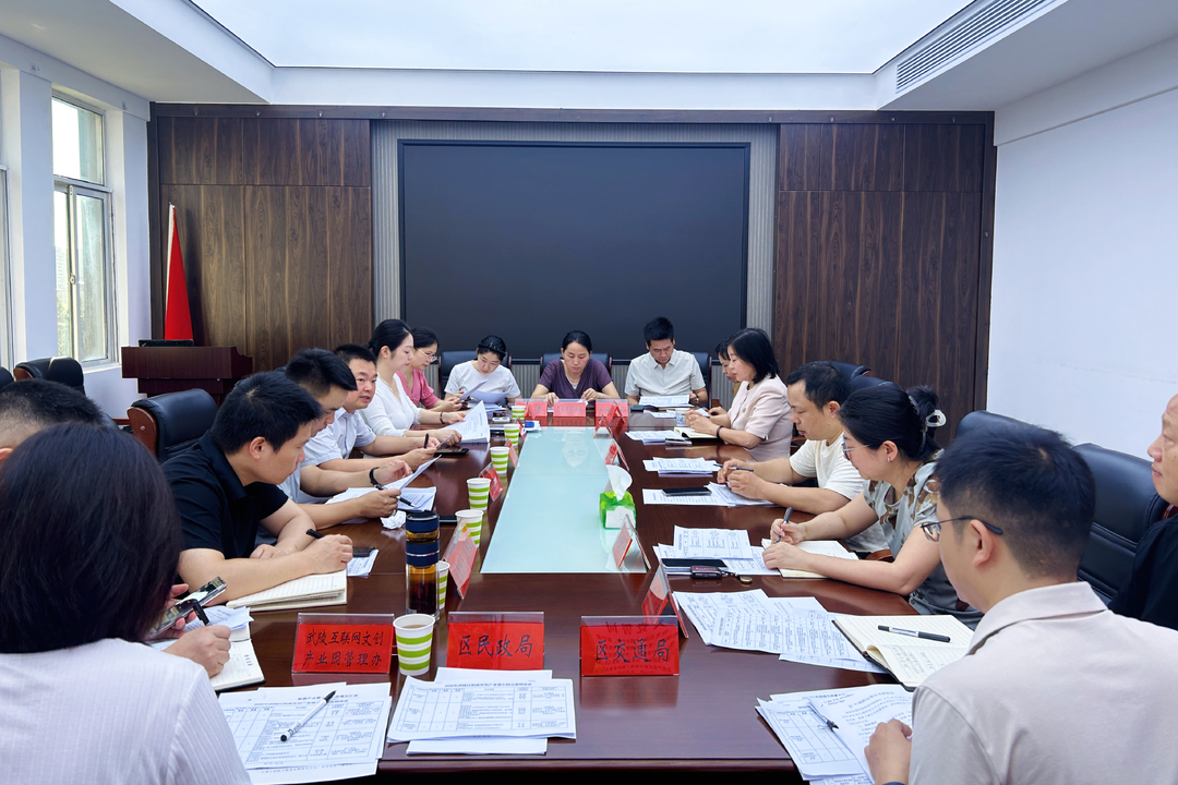 武陵区召开7月招商攻坚产业链小组专题调度会