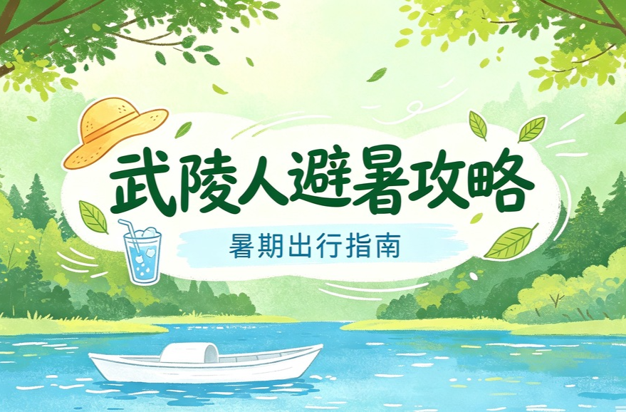 武陵人避暑攻略｜不用远走！家门口藏着的夏日清凉→