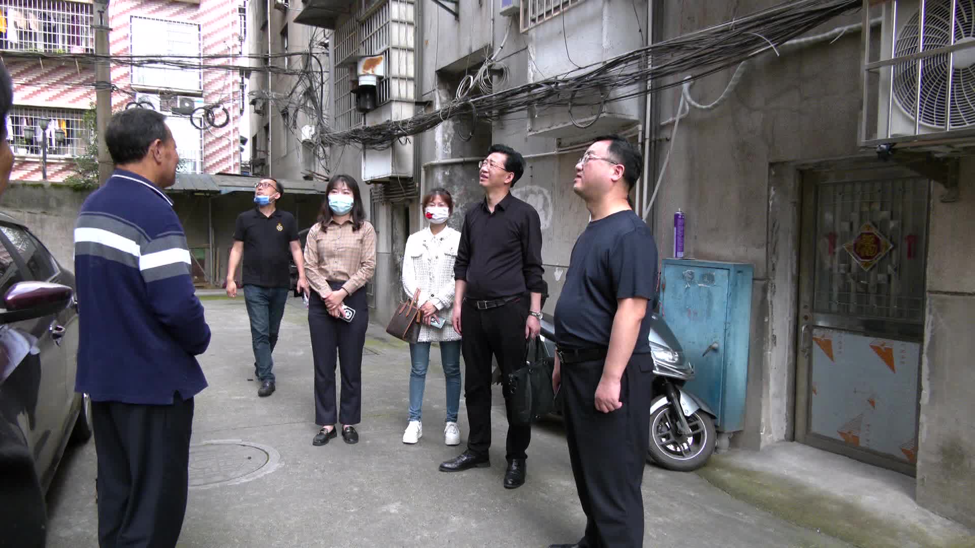 创文进行时 市网信办来武陵区调研为民办实事情况