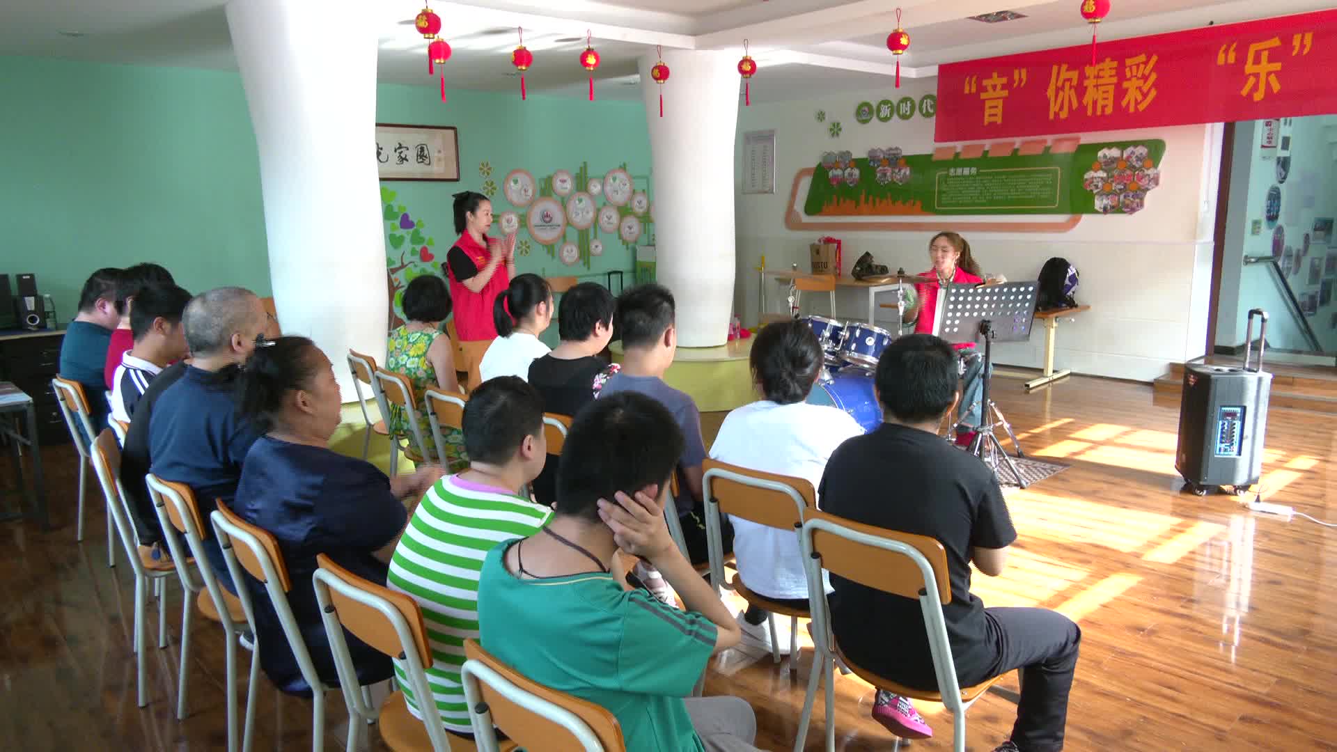 富强社区开设残障人士公益音乐课