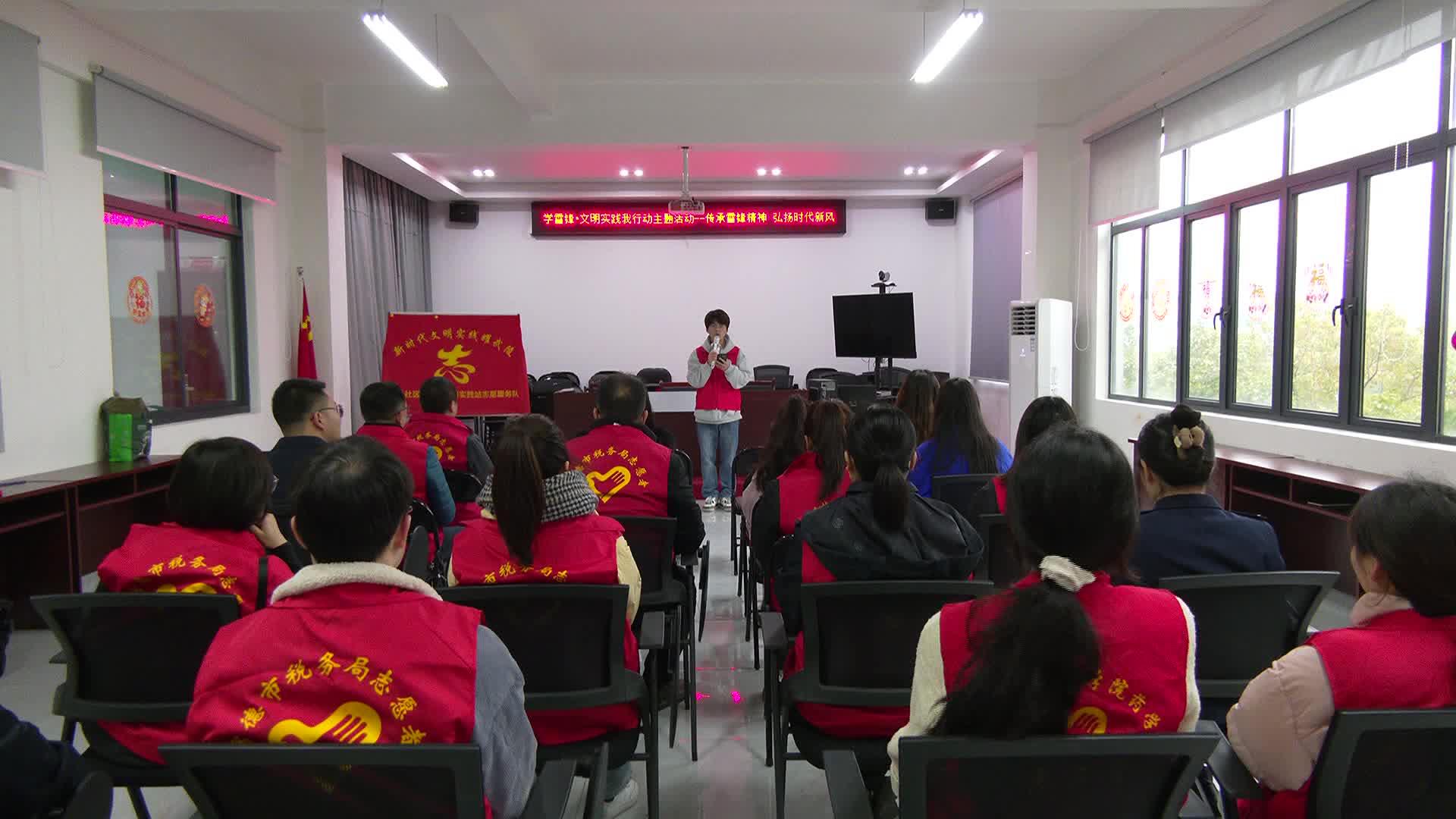 晓岛社区开展学雷锋·文明实践我行动主题活动