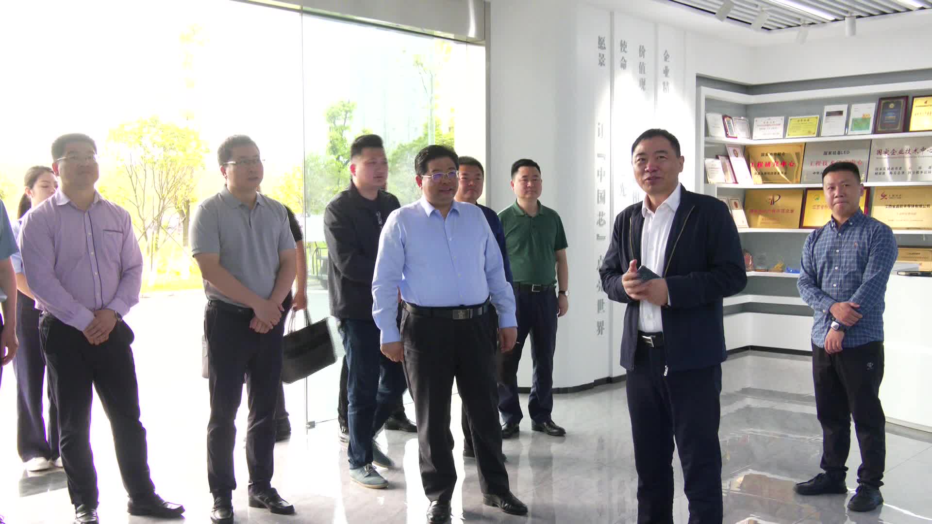 康少中率党政代表团赴南昌、萍乡、长沙考察洽谈招商项目
