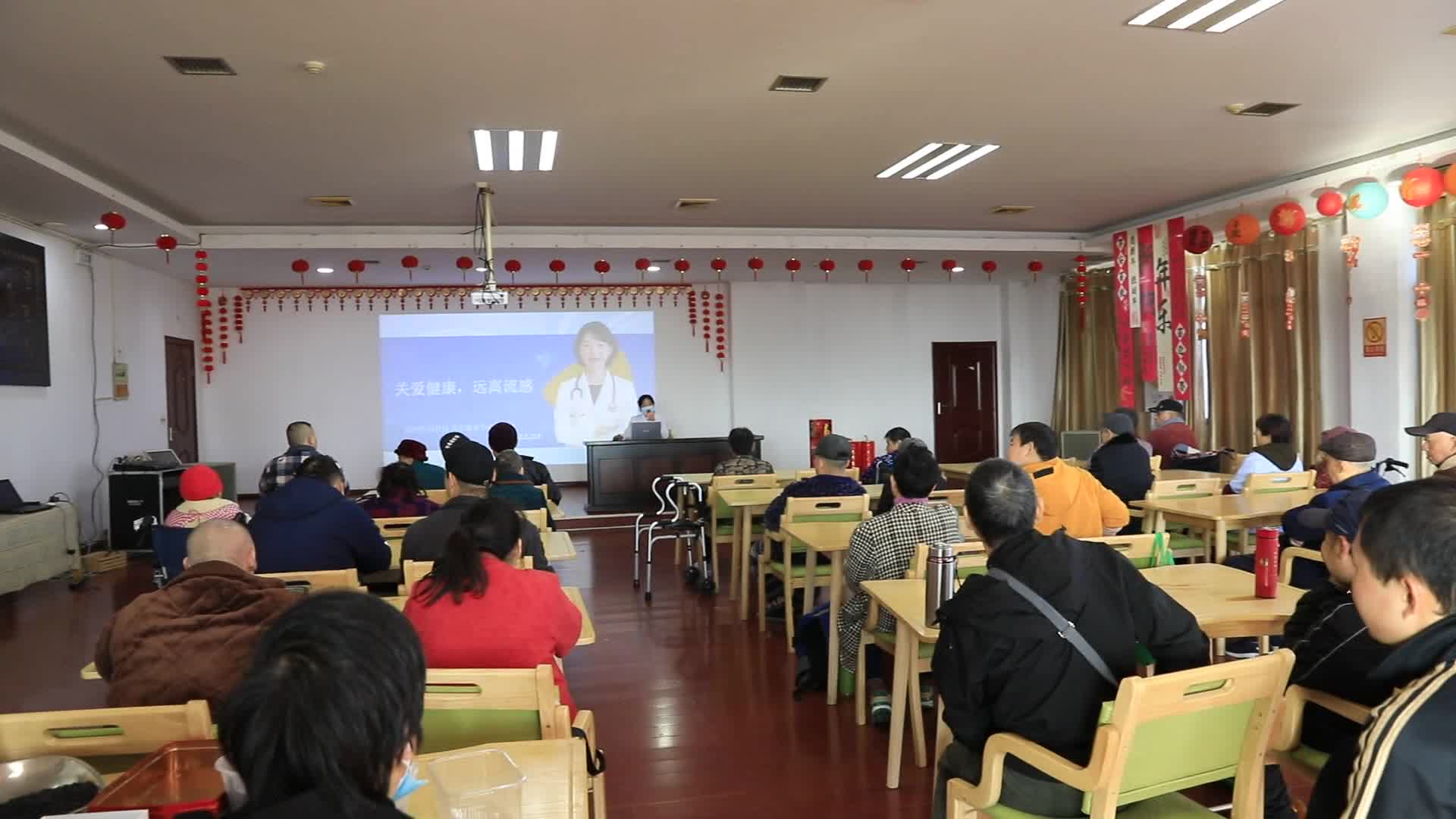 南坪街道社区卫生服务中心宣传冬春季传染病防控知识