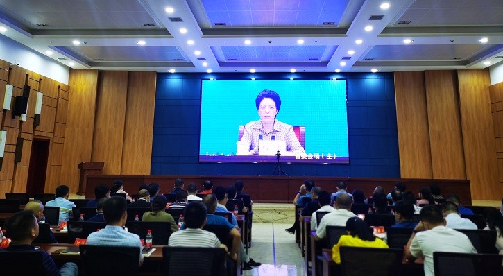 武陵区参加全省防止返贫监测与帮扶工作推进视频会