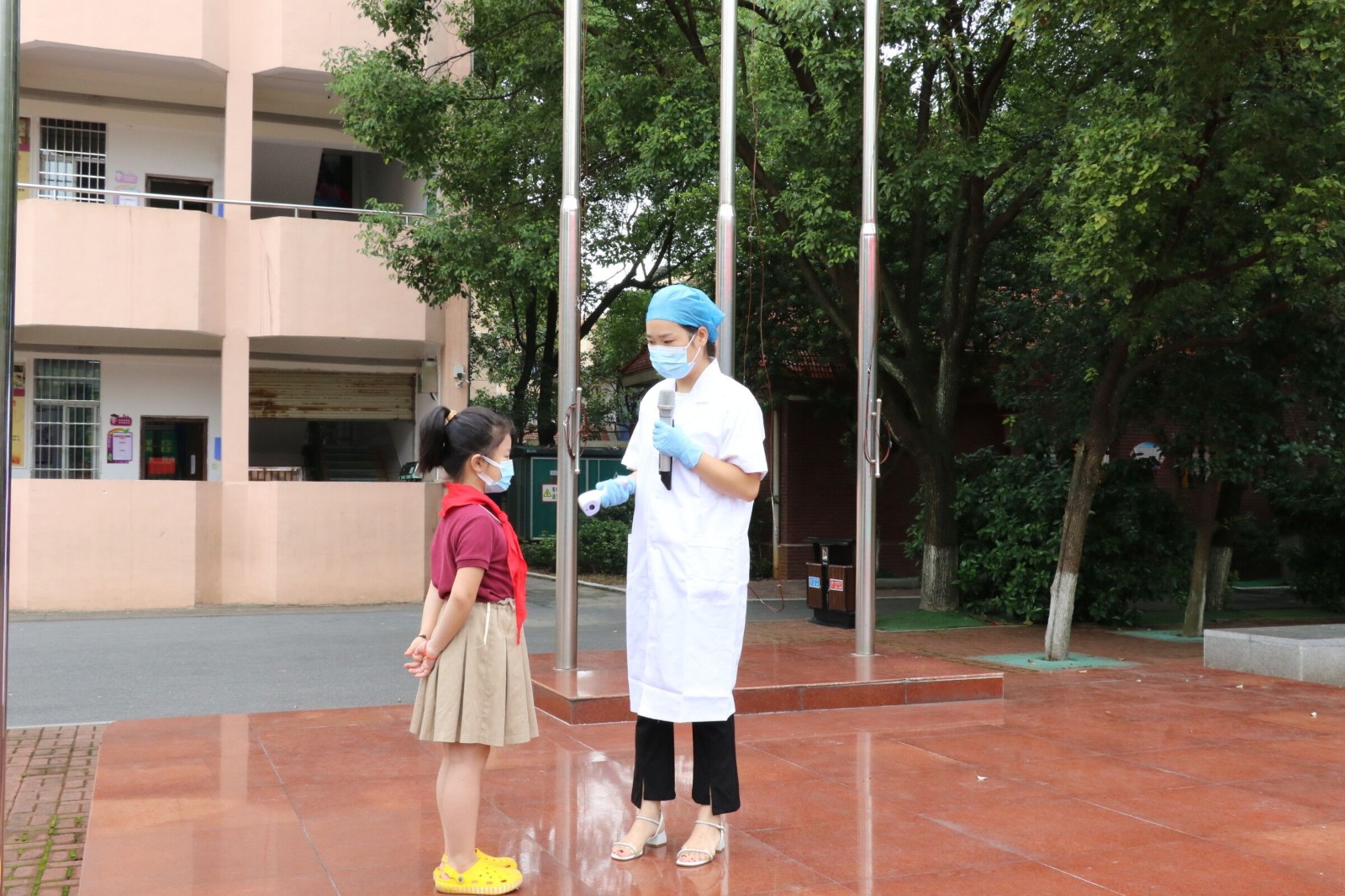新时代文明实践耀武陵丨武陵区紫桥小学：防控演练 刻不容缓