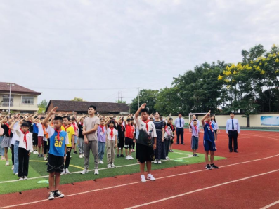 2021年丹洲乡中心小学秋季“慧”劳动，“悦”生活开学典礼