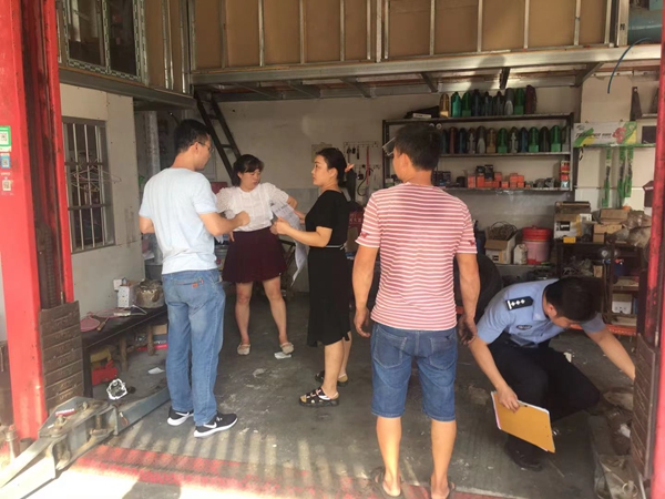 武陵区永安街道开展国庆节前消防安全隐患大排查