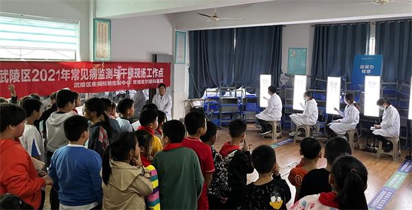 新时代文明实践耀武陵 | 武陵区紫桥小学：加强体质管理，落实近视筛查