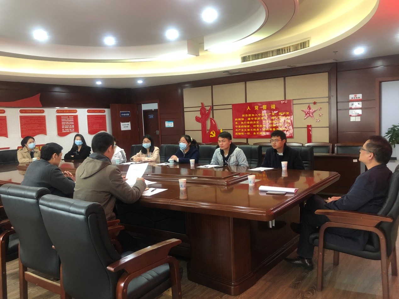 武陵区人社局召开2021年“三支一扶”高校毕业生派遣会