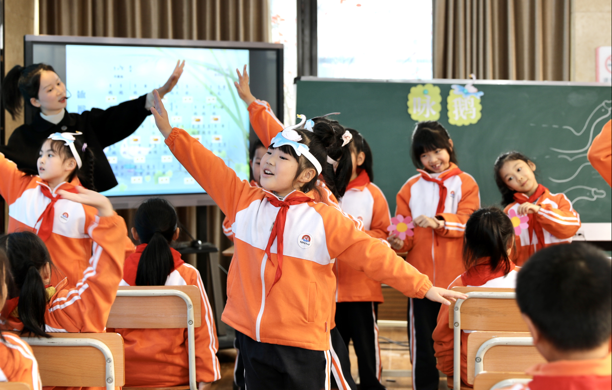 武陵区东升小学：“双减”后的第一个教学节精彩亮相