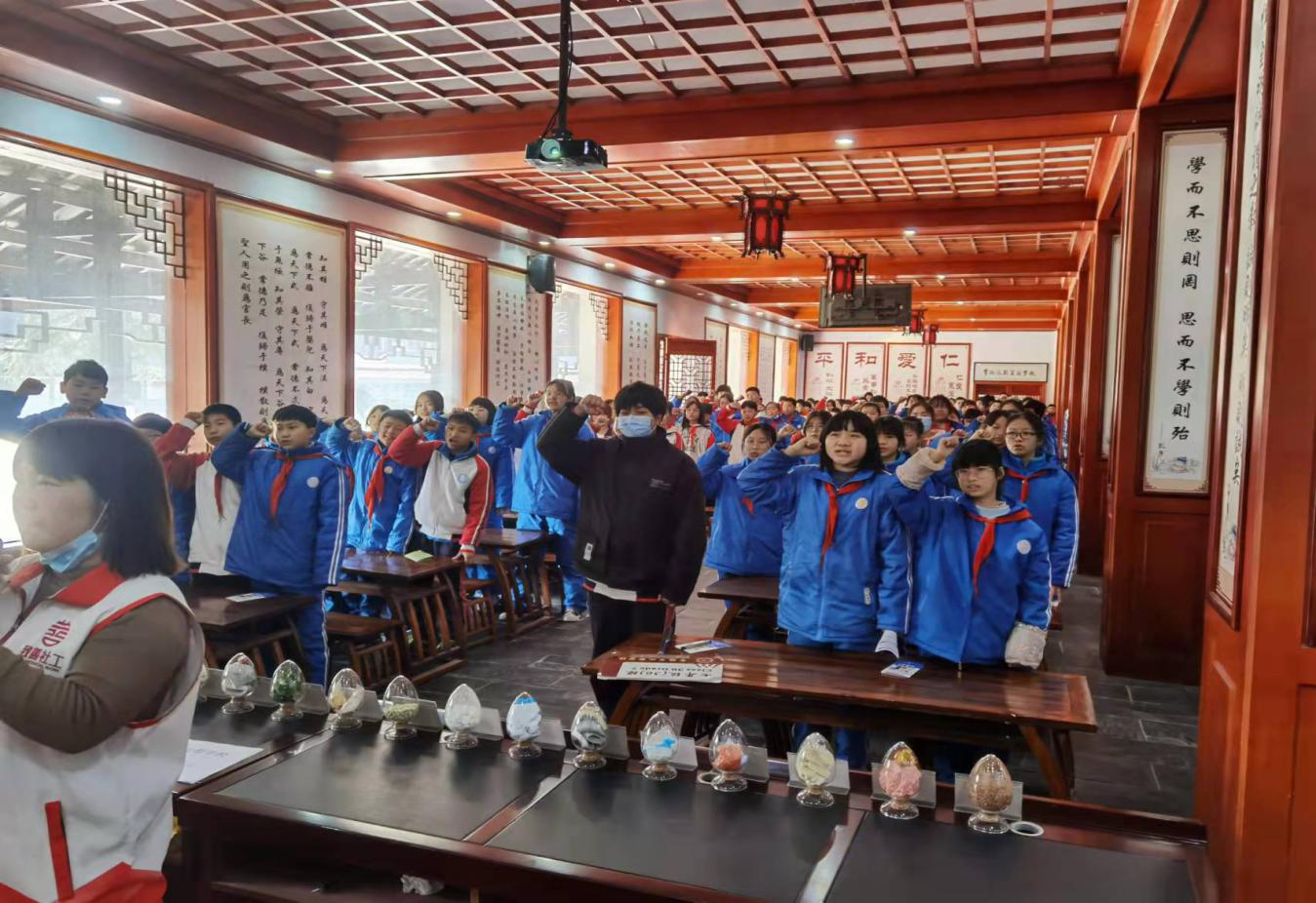 东江司法所开展校园禁毒宣传活动