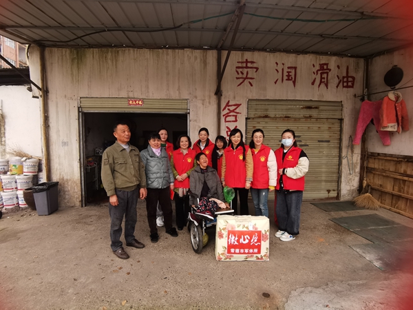 新时代文明实践耀武陵|永安街道东苑社区开展学习道德模范助残志愿服务活动