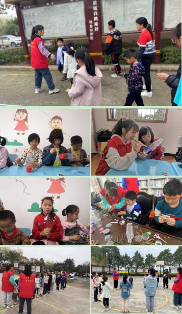 新时代文明实践耀武陵︱河洑镇社工站开展“与春天相约，携快乐同行”主题儿童关爱活动