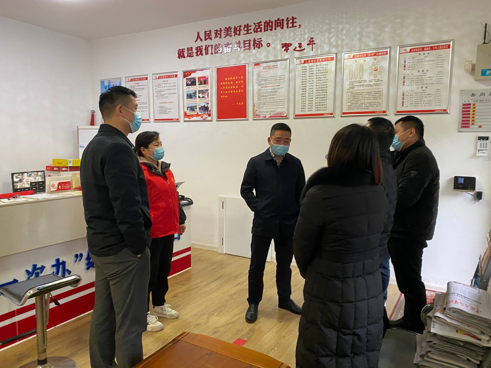 河洑镇三星垱社区 | 疫情防控不松懈 宣传摸排不停歇