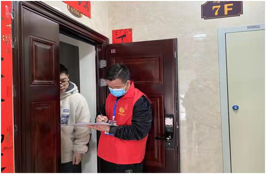 新时代文明实践耀武陵|永安街道牯牛岗社区:“敲门行动”守防线 疫情防控共担当
