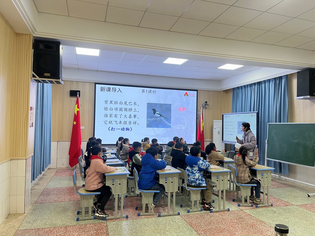 丹洲乡校级骨干竞赛——真抓实干展风采