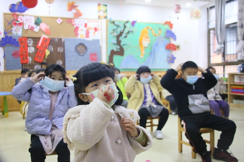 武陵区中心幼儿园：落实防疫演练 筑牢安全防线