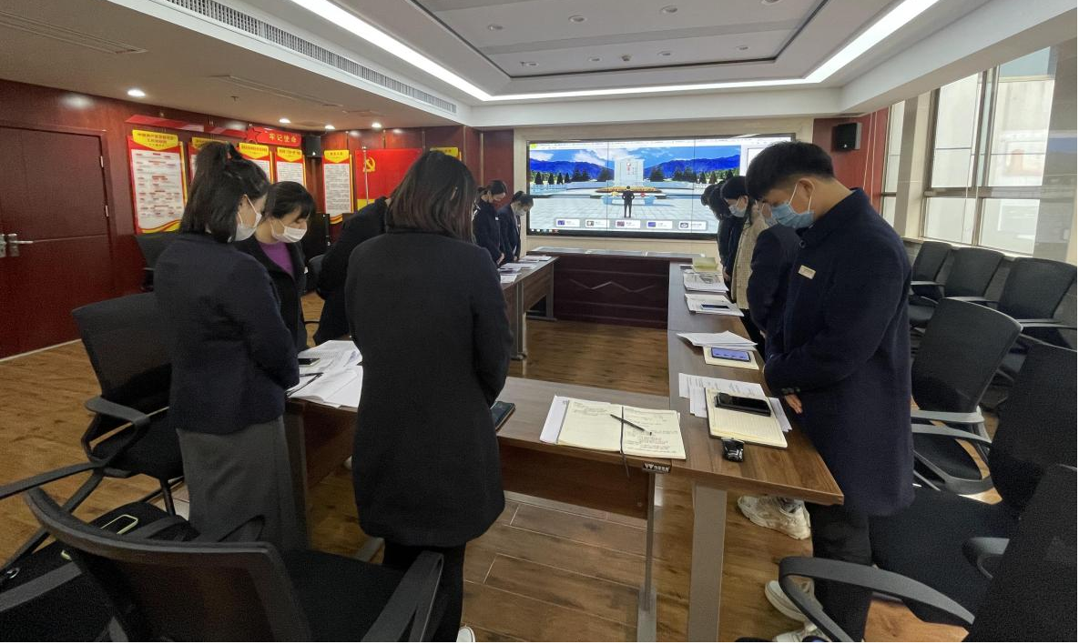 武陵区政务服务中心开展2022年 “我们的节日·清明”主题活动