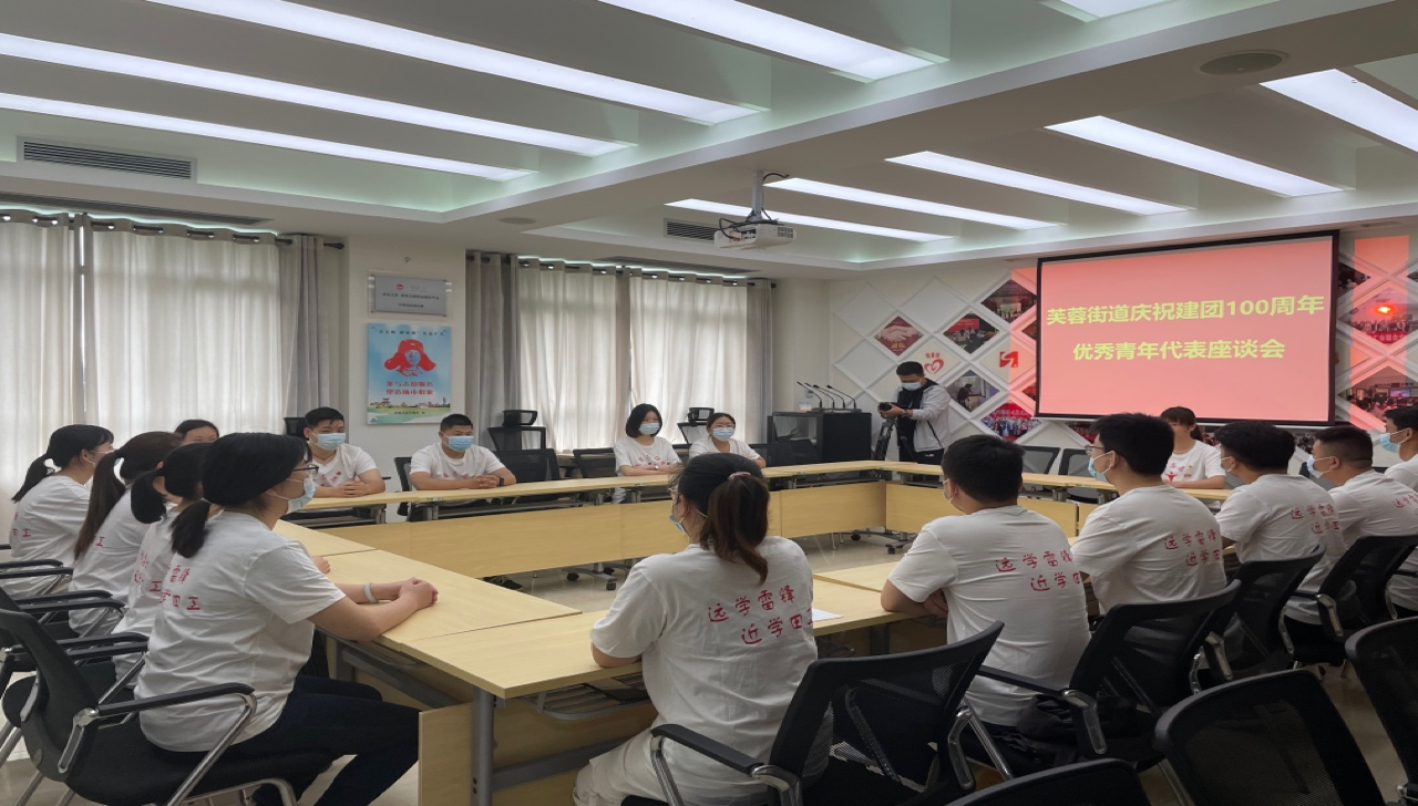 青春是什么 ——芙蓉街道团工委召开优秀青年代表座谈会