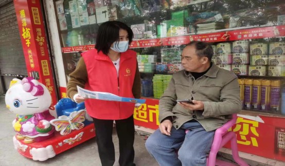 新时代文明实践耀武陵 |永安街道甘露寺社区开展打击整治养老诈骗专项宣传活动